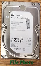 (Lot of 5) Seagate Enterprise 3TB 3.5" v5 SAS Internal Hard Drives ST3000NM0025