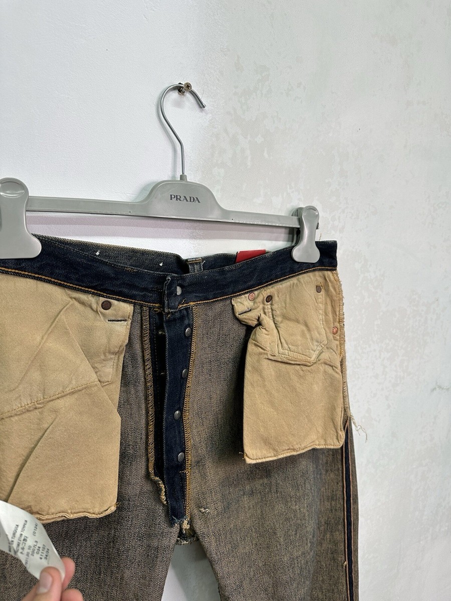 Levi's Limited Edition 573/829 Distressed Salvage Rare Jeans Levi's Limited Edition 573/829 Distressed Salvage Rare Jeans