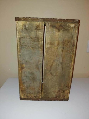 Antique United States Brewing Co Chicago Wood Fine Lager Beer Shipping Crate Box - Picture 7 of 12