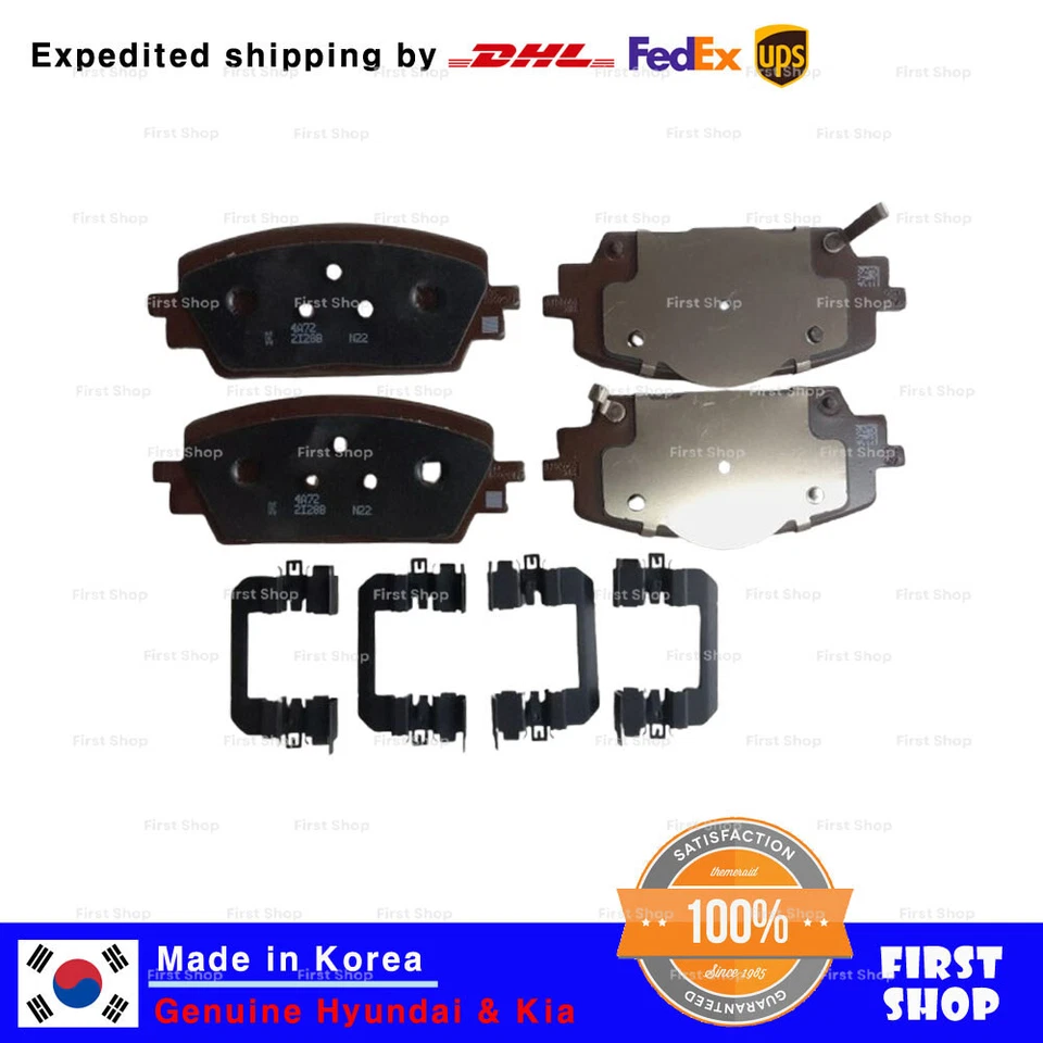 Genuine OEM 58101P2A00 Front Disc Brake Pad KIT for Hyundai Santa Fe Kia Sorento - Image 2 of 2