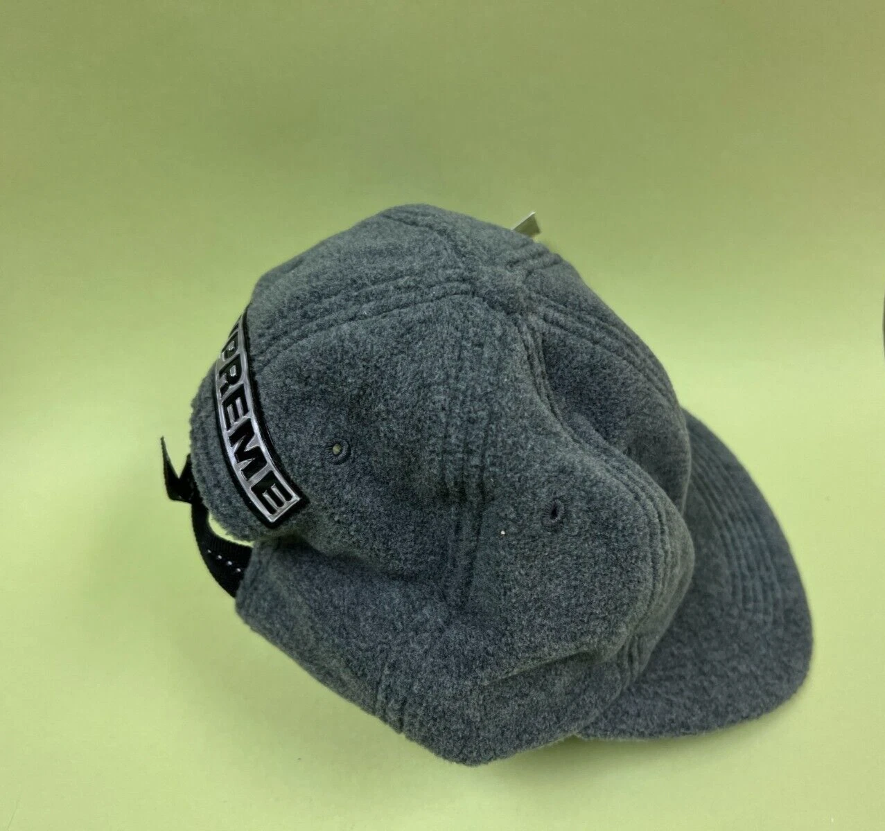 Casquette polaire 6 panneaux grise Supreme V 1 neuve avec étiquette