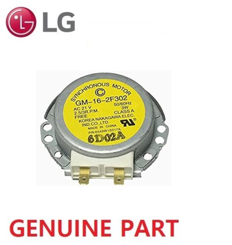 LG Microwave Turntable Motor 6549W1S011B 6549W1S011B NEW GENUINE 21V 2.5/3RPM - Picture 1 of 8