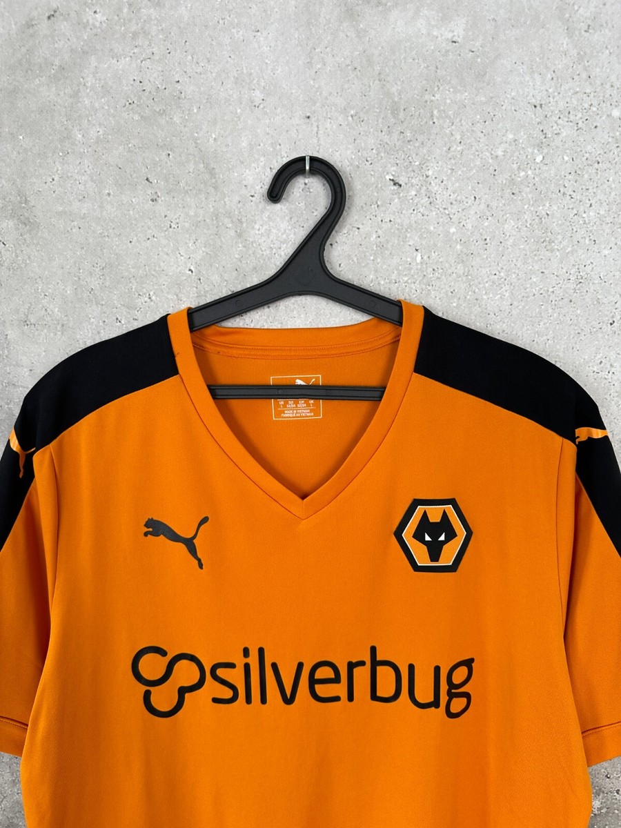 WOLVERHAMPTON WANDERERS 2015 2016 HOME FOOTBALL SHIRT PUMA WOLVES