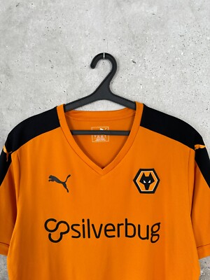 WOLVERHAMPTON WANDERERS 2015 2016 HOME FOOTBALL SHIRT PUMA WOLVES