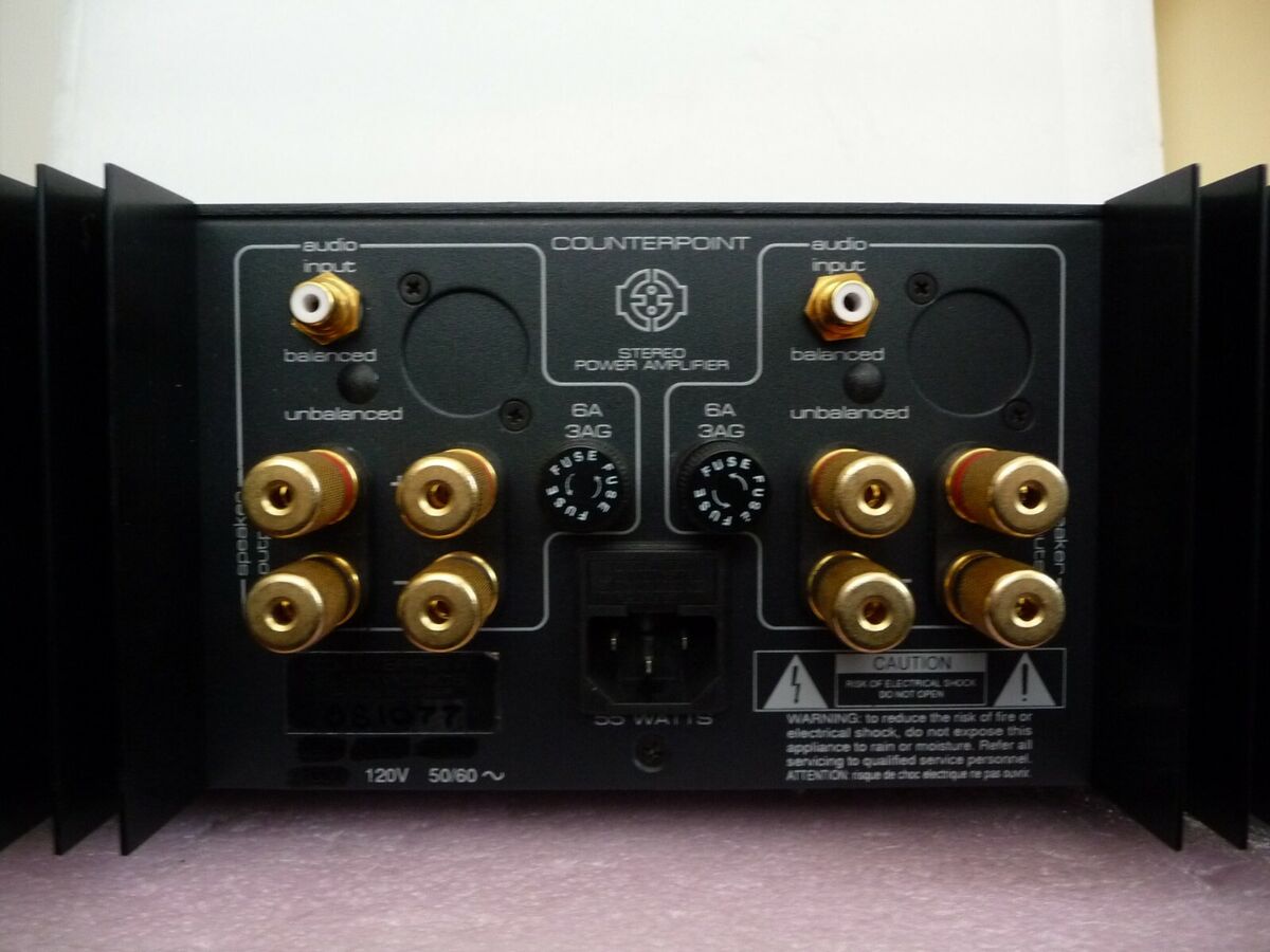 Counterpoint Solid 1A Power Amplifier -The excellent working Counterpoint Solid 1A Power Amplifier -The excellent working