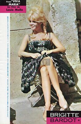 PETER O'TOOLE / BRIGITTE BARDOT 1965 Vintage Japan Picture