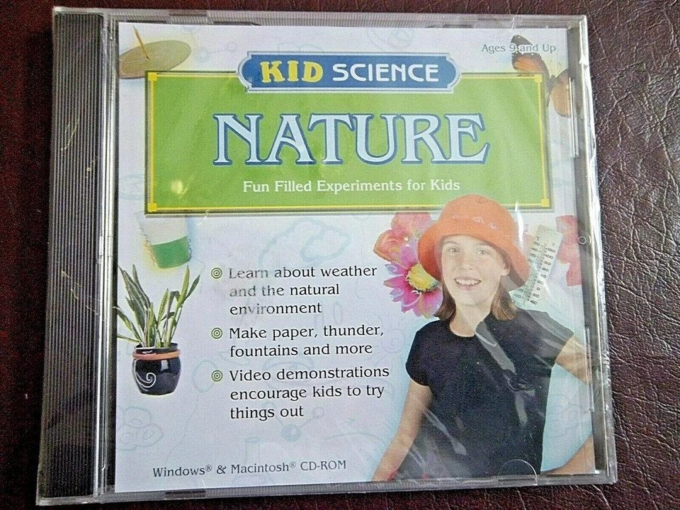 Kid Science Nature PC CD-ROM, Fun Filled Experiments for Kids NEW SEALED - Image 2 of 4