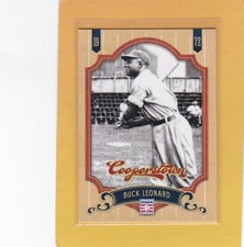 2012 PANINI COOPERSTOWN BASEBALL BUCK LEONARD #126 GRAYS NMMT/MINT *68758