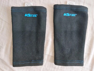 V3TEC Kniebandage Schwarz 2 Stück