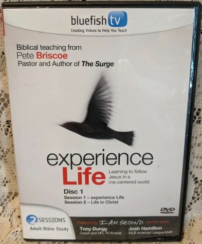 Bluefish TV EXPERIENCE LIFE Small Group Adult Bible Study DVD Christian Faith - 第 1/2 張圖片