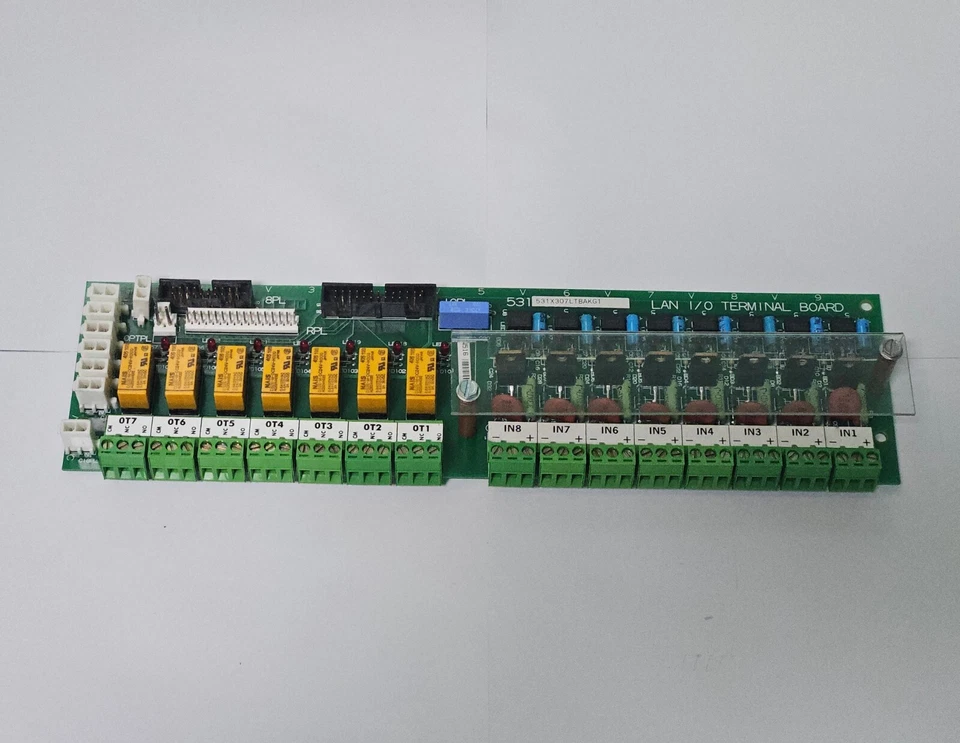 General Electric 531X307LTBAKG1 LAN I/O Terminal Board SL NO YW516 - Image 2 of 4