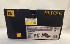 CAT - Streamline 2.0 Composite Toe Work Shoe - Midnight/Wild Dove - Size 9.5M