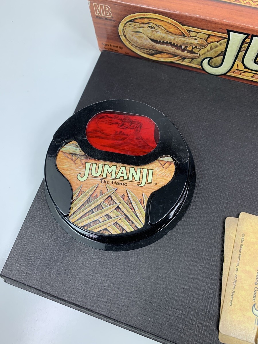 Jeu Jumanji 1995 Version Originale MB – Complet Et En Bon État, Jeu De Société Vintage