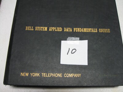 Western Electric Bell Labs equipment folder with schematics, etc.