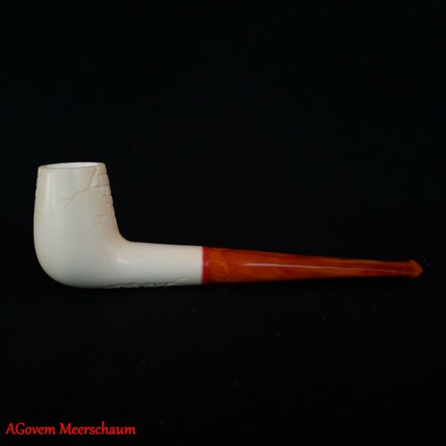 Straight Billard Block Meerschaum Pipe, Meerschaum Smoking Pipe, Pipa, AGM-589 - 第 10/12 張圖片