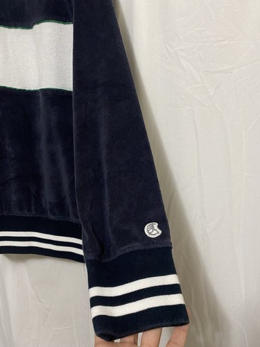 Champion Todd Snyder Sweatshirt Terry Cloth Striped Retro Size Med Poly/Cot Port - Picture 4 of 16