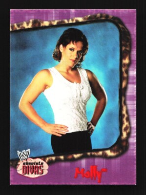 2002 Fleer WWE Absolute Divas #34 Molly EXMT/EXMT+ 6841