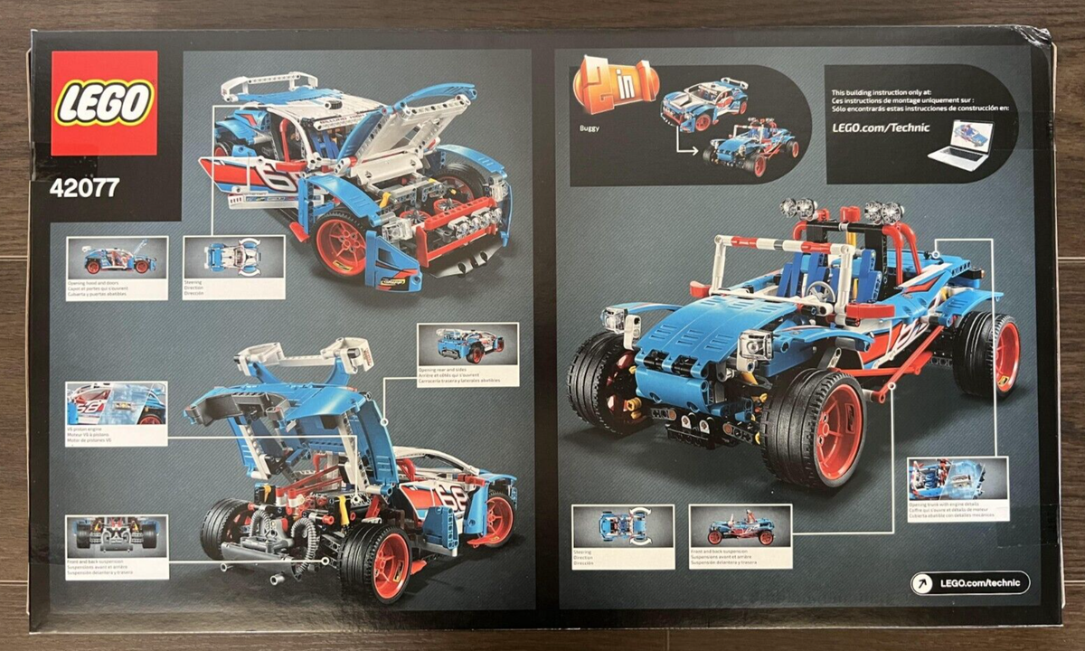 LEGO TECHNIC: Rally Car (42077) New & Sealed 673419282932| eBay