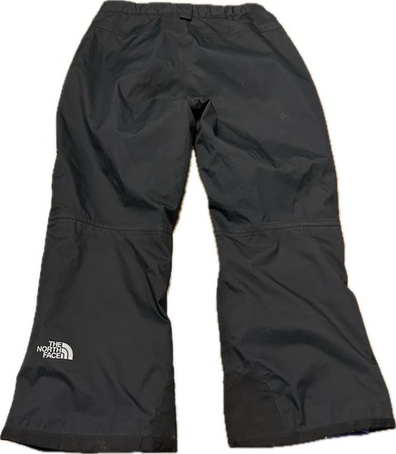 The North Face Hyvent Ski Snow Board Pants Black EZ Grow Skiing Girls Small 7/8 - Picture 2 of 9