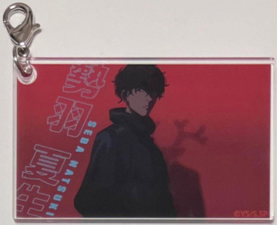 Japanese anime Sakamoto Days acrylic keychain charm Natsuki Seba