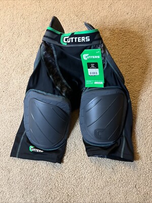 Cutters Compression Shorts Rev Impact 5 Pad Men s Size XL