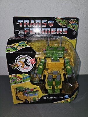 Transformers x Teenage Mutant Ninja Turtles Party Wallop HASBRO 18cm