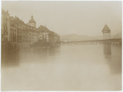 Luzern. Schweiz. Citrate Druck Circa 1900.