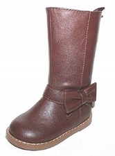 baby Gap NWT Toddler Preschool 6 7 8 Girls Tall Riding Boots w/ Ankle Bow