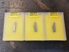 Qty 1 Kyocera GVFR250-020B TBE06971 KPD010 PCD Tip Carbide Grooving Inserts