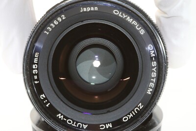OLYMPUS OM SYSTEM ZUIKO Auto-W 35mm F2 Wide Angle from Japan B502