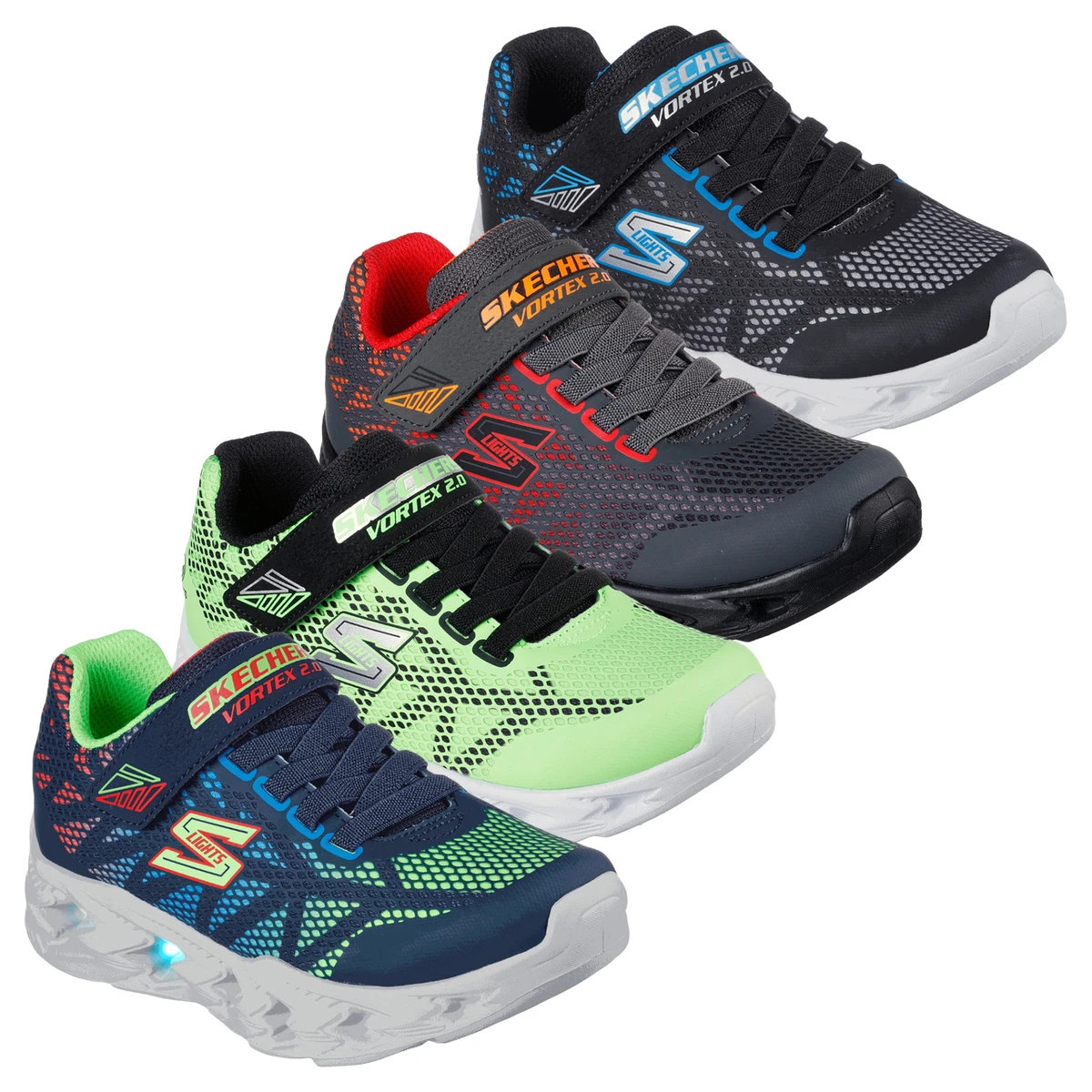 Skechers light up sales childrens trainers
