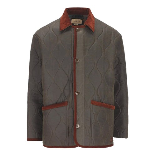 GUCCI / Velvet Formal Jacket/ジャケット/44/コーデュロイ/BLU/715570 ZAKQJ// GUCCI Velvet Formal Jacket/ Size 44/ Corduroy/ Blue/ 715570 ZAKQJ