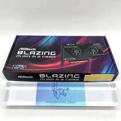 その他 ASRock HYPER QUAD M.2 CARD Amazon.com: Asrock Hyper Quad M.2 Carte et adaptateur d