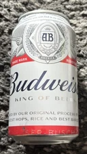 Budweiser King of Beers 12oz Large Label beer can Anheuser Busch