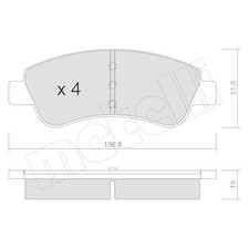 Kits de frein Citroen AMI