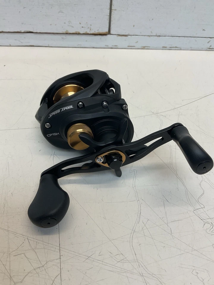 Lews Classic Pro Speed Spool CP1SH Baitcast Reel 7.5:1 GR 5 Bearings, RH - Image 2 of 4