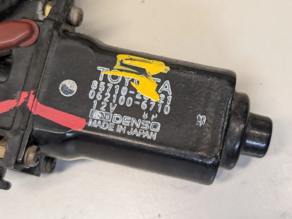 94-99 Toyota Celica правый RH пассажирской стороне питания стекла регулятор двигателя * читать * - Изображение 2 из 4