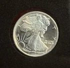 Silver - 1/4 oz Walking Liberty Round -  Based On The Iconic Half Dollar Design