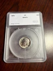 1973 P Roosevelt dime SEGS