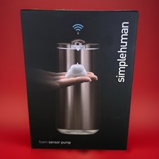 simplehuman Foam Sensor Pump - Stainless Steel NEW NIB