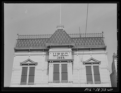 San Leandro California UPEC Home 1942 Portuguese Fraternal Order Building