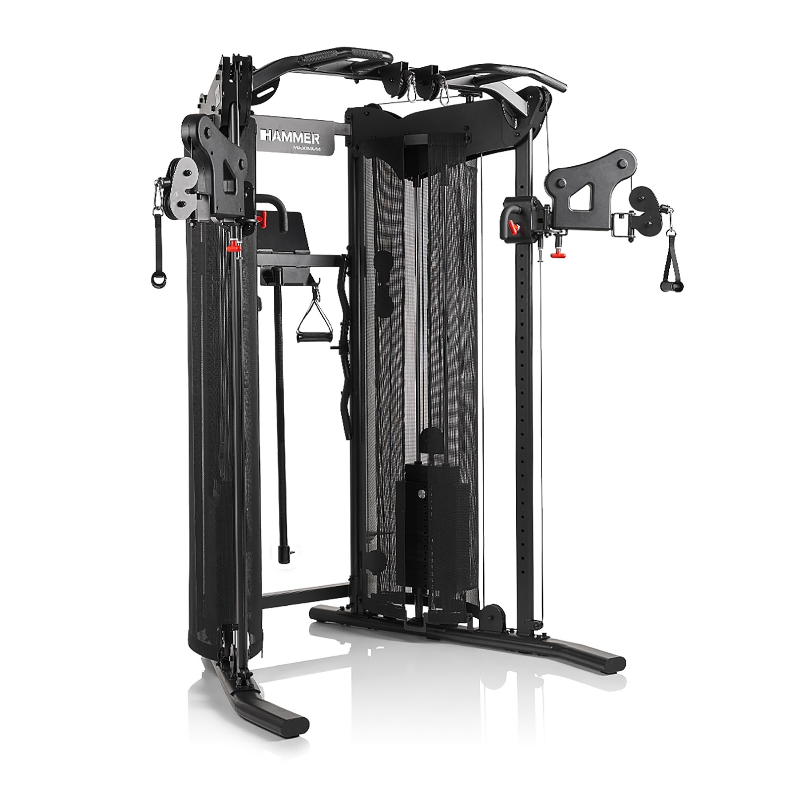 HAMMER Kraftstation Autark 9.0, kompakte Fitnessstation für zu Hause, Home Gym