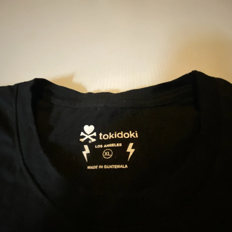 Camisa Tokidoki Vintage ¡Adiós! Talla XL Los Angeles Emo Y2K ¡Gráfico raro! Foto 3 de 4