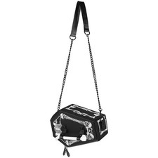  Sac À Tête De Mort Crâne Bandoulière Vintage D'épaule Pour Hommes