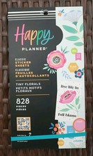 Happy Planner Classic Sticker Sheets Tiny Florals 828 Pieces Value Pack