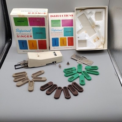 Singer Professional Buttonholer 102880 for Slant Needle Zig Zag Sewing Machines