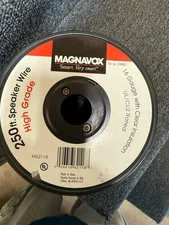 Magnavox Speaker Wire High Grade 250 ft 16 Gauge Clear Insulation M62118