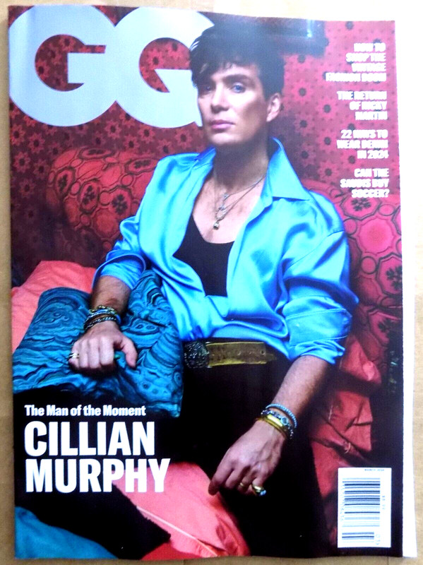 CILLIAN MURPHY: THE MAN OF THE MOMENT - GQ MAGAZINE