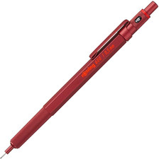 Image of Rotring 600 Mechanical Pencil | 0.5 Mm | Red All-Metal Body Propelling Pencil |