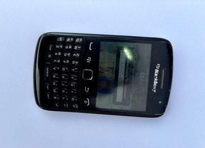 BlackBerry Curve 9300 schwarz Smartphone - funktionstüchtig Vintage Handy